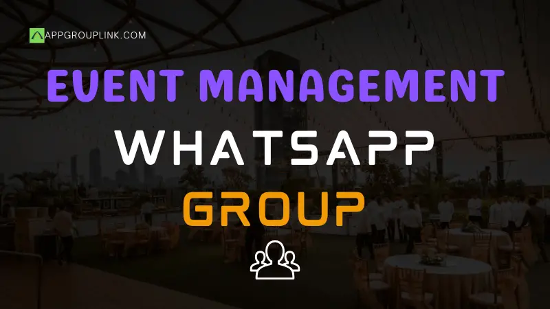 event management whatsapp group link